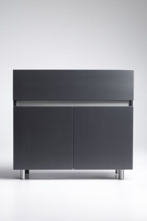 יחידת אחסון מגירה אחת + 2 דלתות